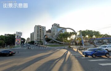 台中關連臨大馬路工業地/工業地